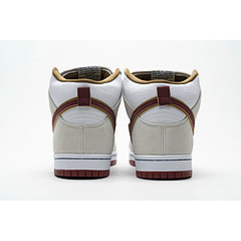  Nike SB Dunk High &quot;Team Crimson&quot; CV9499-100  