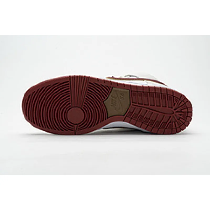  Nike SB Dunk High &quot;Team Crimson&quot; CV9499-100  