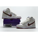  Nike SB Dunk High &quot;Team Crimson&quot; CV9499-100  