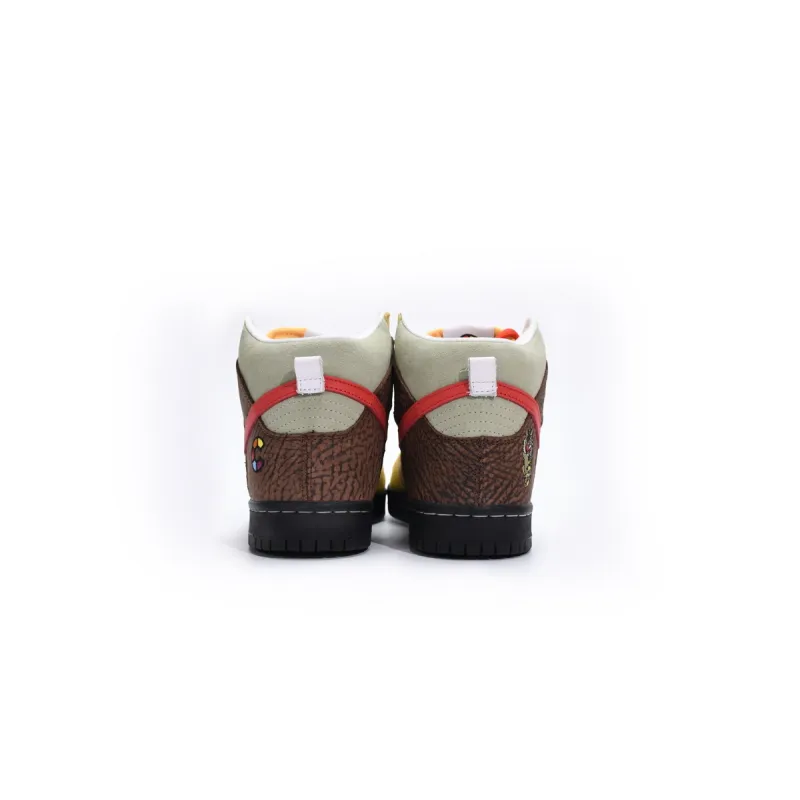  Nike SB Dunk High Color Skates Kebab and Destroy CZ2205-700