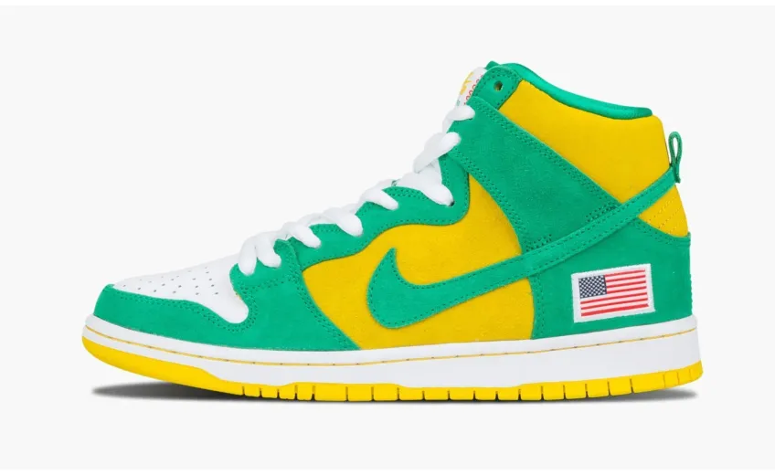 Bstsneaker- Nike SB Dunk High Oakland Athletics 305050-337 