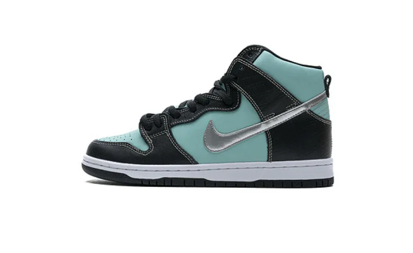  Nike SB Dunk High PRM SB “Diamond” 653599-400  