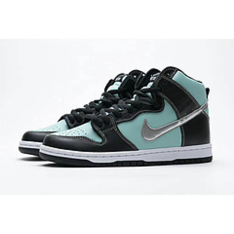  Nike SB Dunk High PRM SB “Diamond” 653599-400  