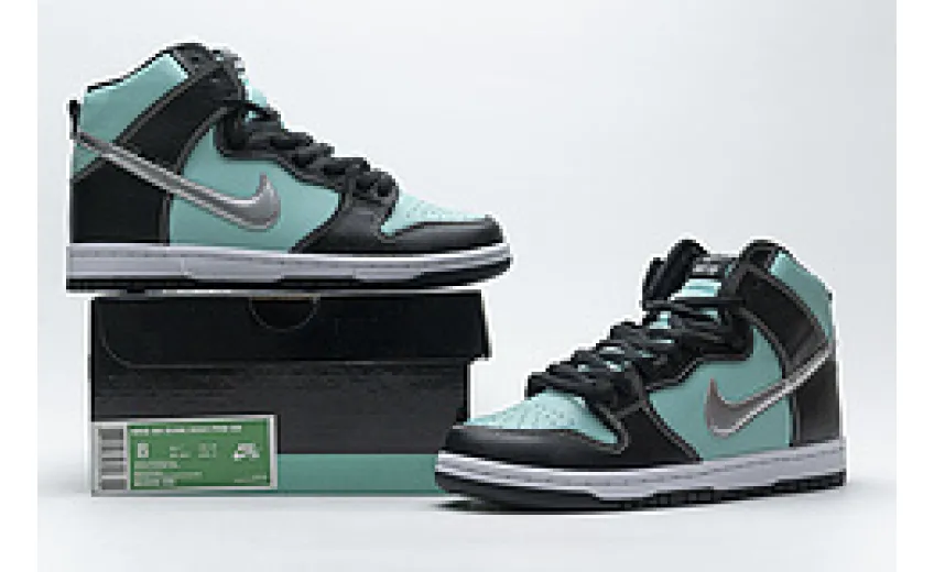  Nike SB Dunk High PRM SB “Diamond” 653599-400  