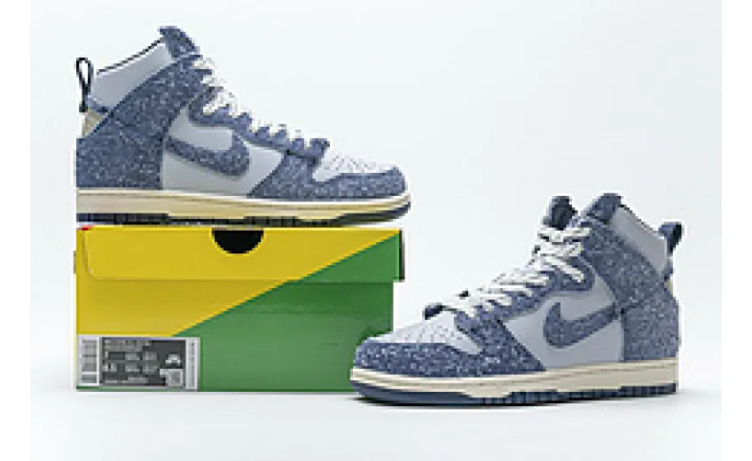 Bstsneaker- Nike SB Dunk High Pro Denim Sapphire Blue CW3092-400 
