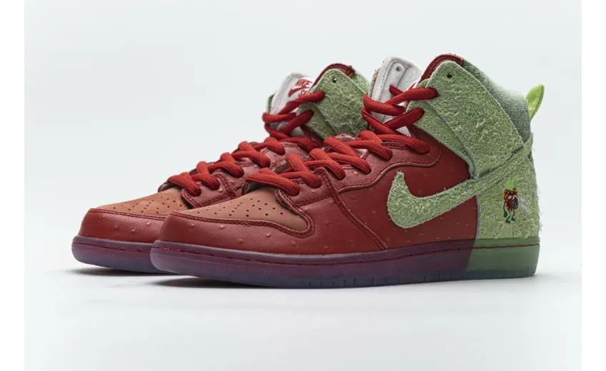 Bstsneaker- Nike SB Dunk High Strawberry Cough CW7093-600 