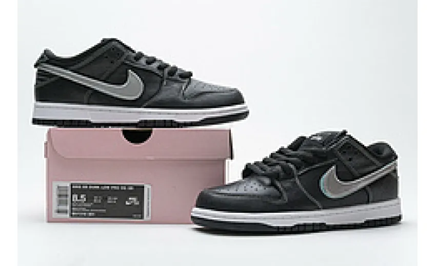 Bstsneaker- Nike SB Dunk Low Diamond Supply Co Black Diamond BV1310-001  
