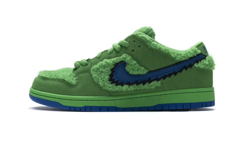 Bstsneaker- Nike SB Dunk Low Grateful Dead Bears Green CJ5378-300 