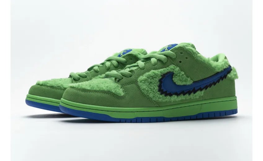 Bstsneaker- Nike SB Dunk Low Grateful Dead Bears Green CJ5378-300 