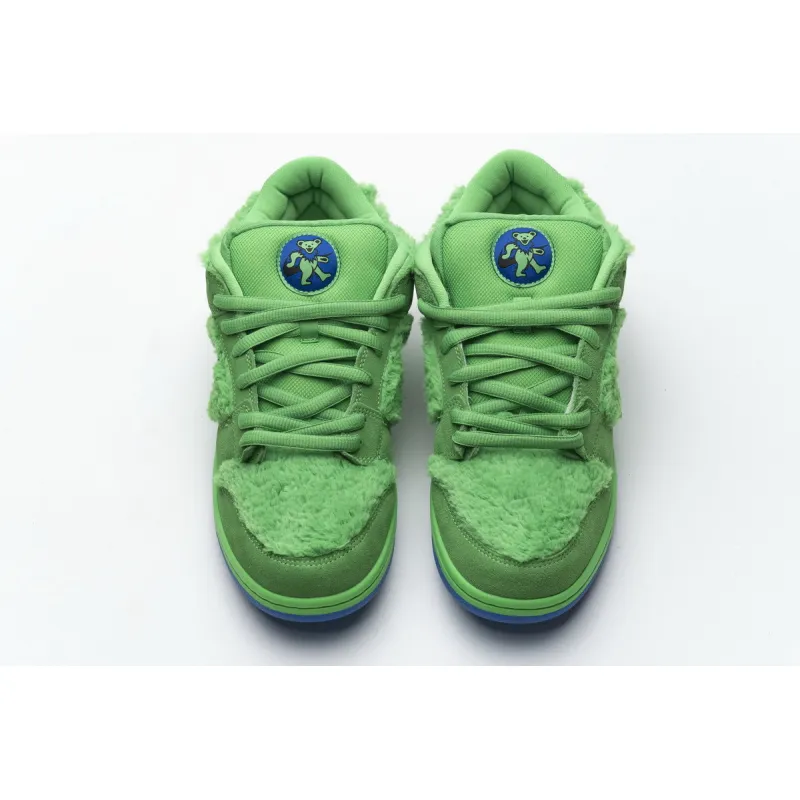 Bstsneaker- Nike SB Dunk Low Grateful Dead Bears Green CJ5378-300 