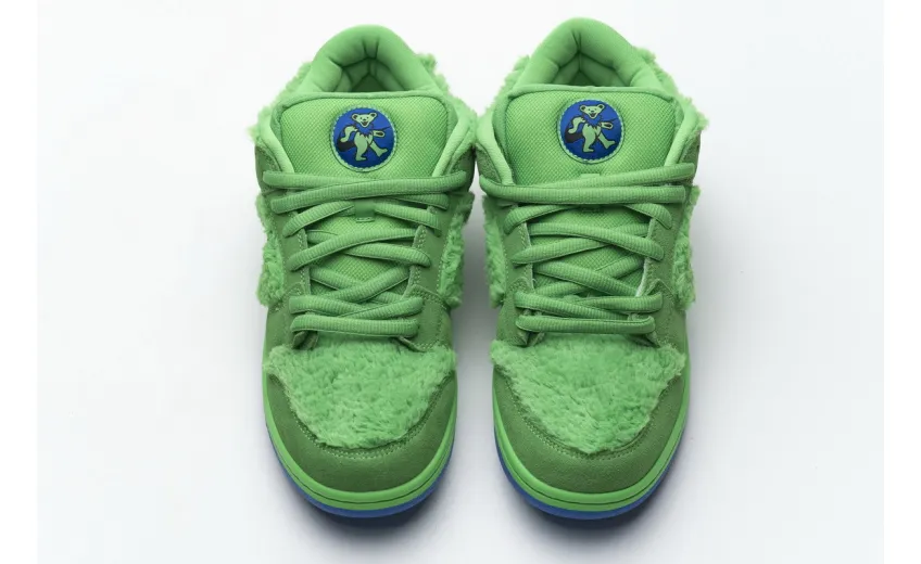 Bstsneaker- Nike SB Dunk Low Grateful Dead Bears Green CJ5378-300 