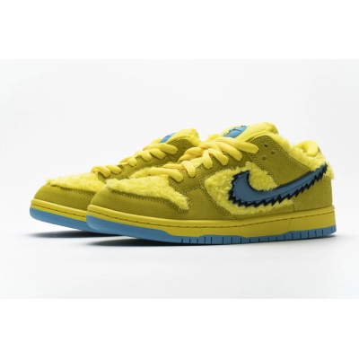 Bstsneaker- Nike SB Dunk Low Grateful Dead Bears Opti Yellow CJ5378-700  02