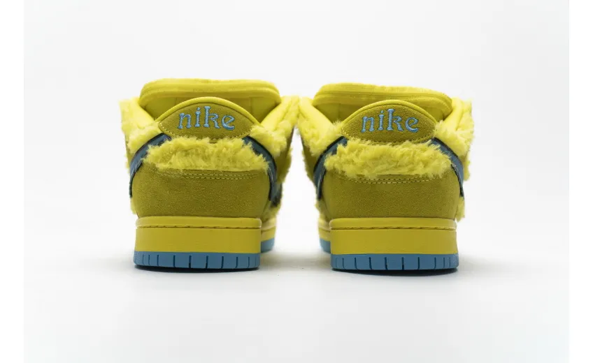 Bstsneaker- Nike SB Dunk Low Grateful Dead Bears Opti Yellow CJ5378-700 