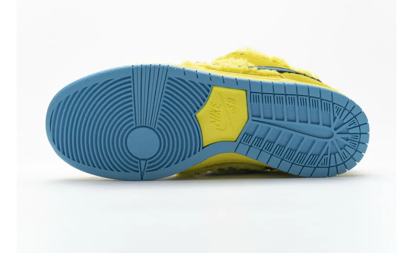 Bstsneaker- Nike SB Dunk Low Grateful Dead Bears Opti Yellow CJ5378-700 