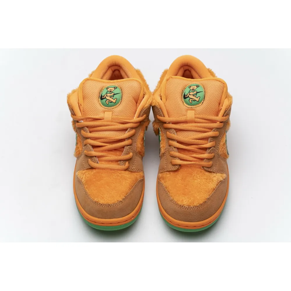 Bstsneaker- Nike SB Dunk Low Grateful Dead Bears Orange CJ5378-800 