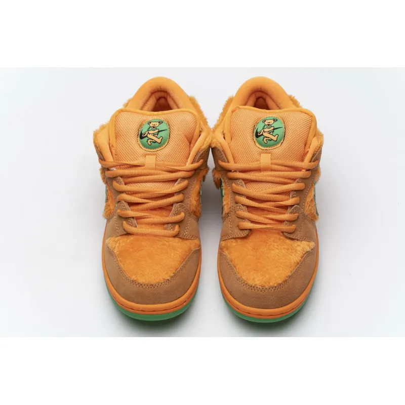 Bstsneaker- Nike SB Dunk Low Grateful Dead Bears Orange CJ5378-800 