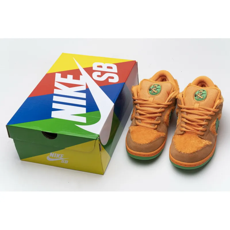 Bstsneaker- Nike SB Dunk Low Grateful Dead Bears Orange CJ5378-800 