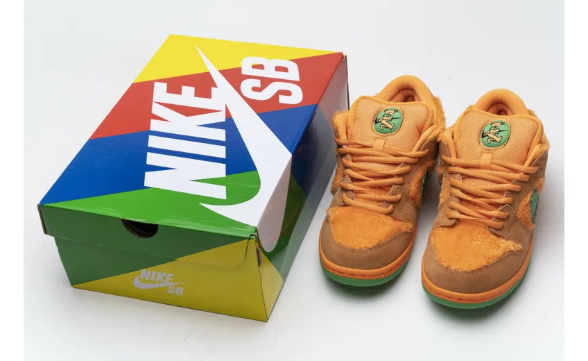 Bstsneaker- Nike SB Dunk Low Grateful Dead Bears Orange CJ5378-800 