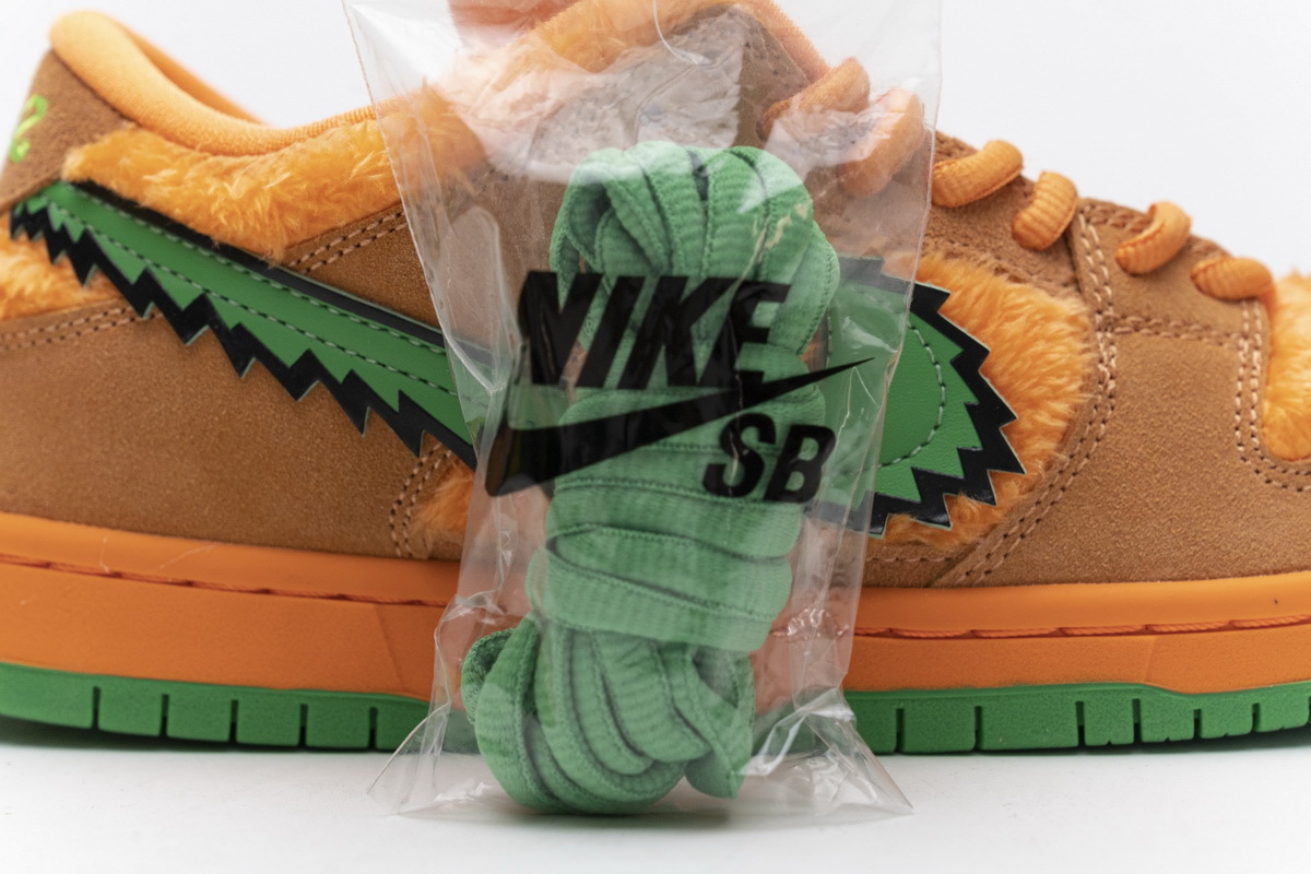Bstsneaker- Nike SB Dunk Low Grateful Dead Bears Orange CJ5378-800 