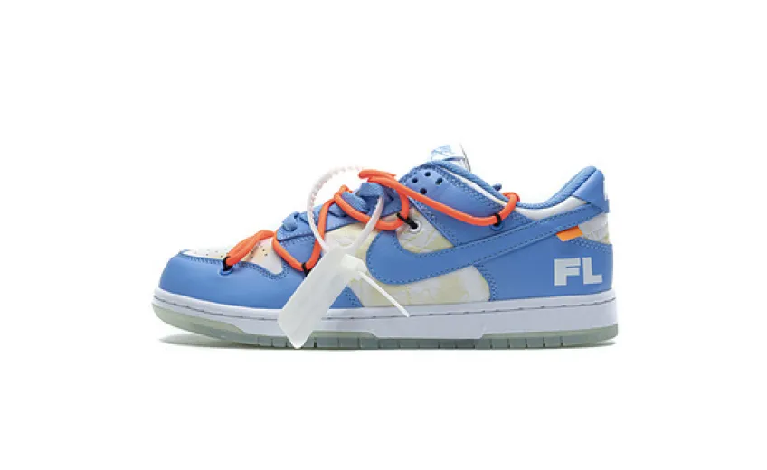 Bstsneaker- OFF White x Futura x Nike SB Dunk Low UNC DD0856-403 
