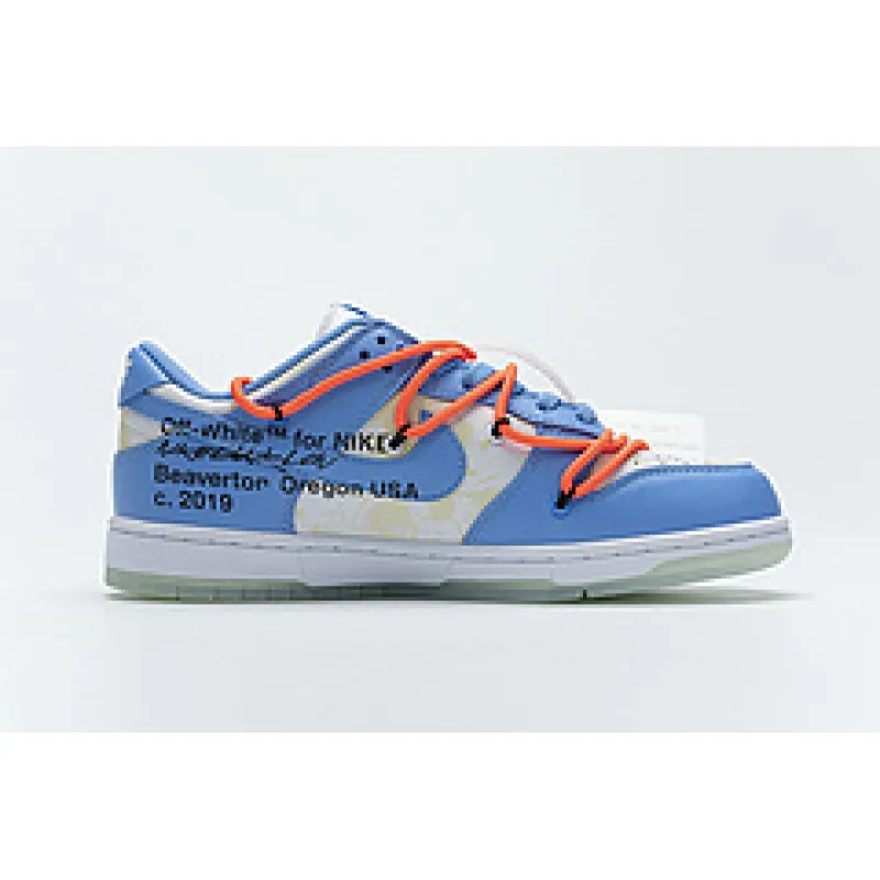 OFF White x Futura x Nike SB Dunk Low UNC DD0856-403 