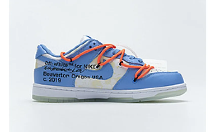 Bstsneaker- OFF White x Futura x Nike SB Dunk Low UNC DD0856-403 
