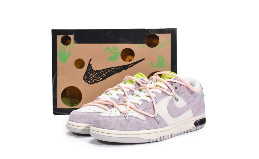 Bstsneaker- OFF WHITE x Nike Dunk SB Low The 50 NO.12 DJ0950-100 