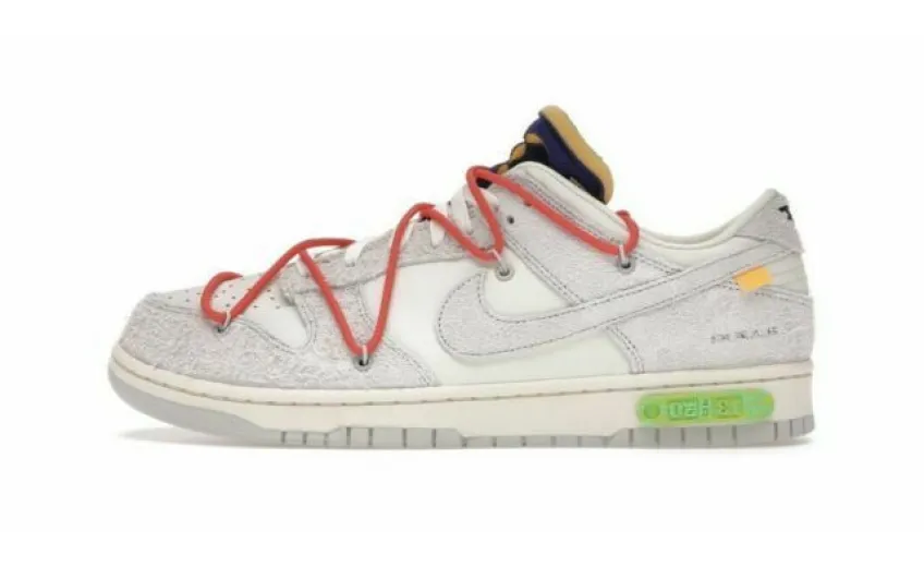 Bstsneaker- OFF WHITE x Nike Dunk SB Low The 50 NO.13 DJ0950-110 