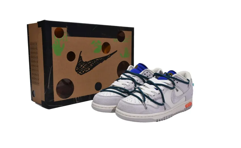 Bstsneaker- OFF WHITE x Nike Dunk SB Low The 50 NO.16 DJ0950-111 