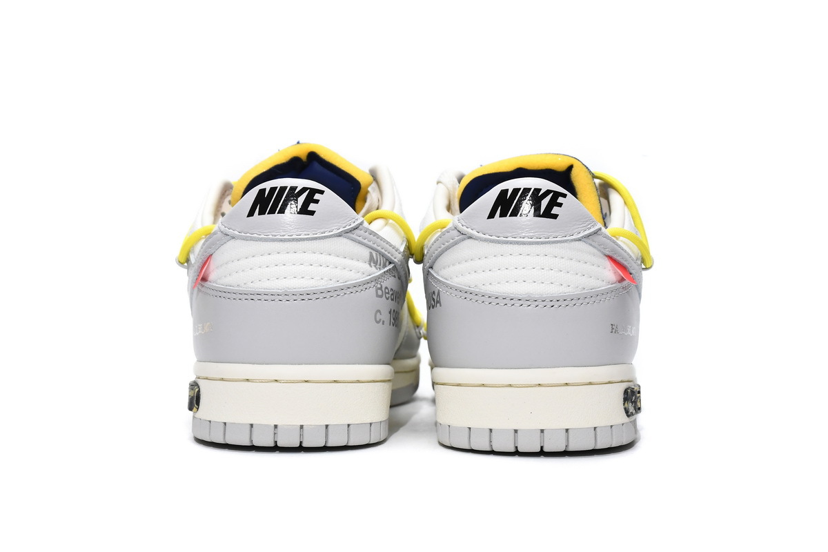 Bstsneaker- OFF WHITE x Nike Dunk SB Low The 50 NO.27 DM1602-120 
