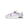 Bstsneaker- OFF WHITE x Nike Dunk SB Low The 50 NO.28 DM1602-111 