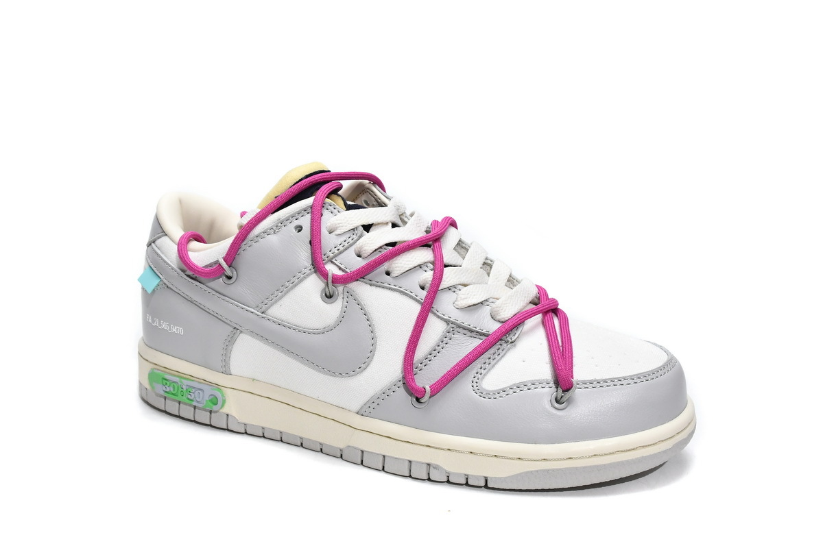 Bstsneaker- OFF WHITE x Nike Dunk SB Low The 50 NO.30 DM1602-122