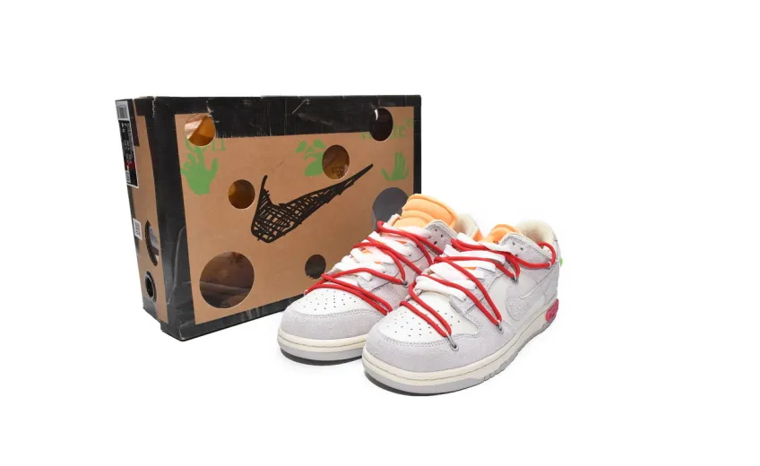Bstsneaker- OFF WHITE x Nike Dunk SB Low The 50 NO.40 DJ0950-103 