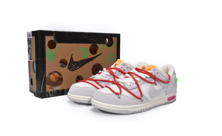 Bstsneaker- OFF WHITE x Nike Dunk SB Low The 50 NO.40 DJ0950-103 