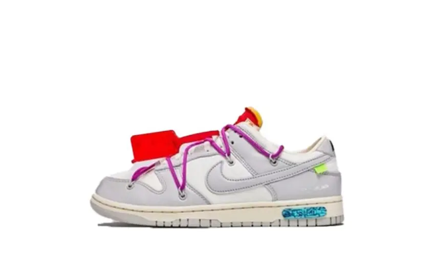 Bstsneaker- OFF WHITE x Nike Dunk SB Low The 50 NO.45 DJ1602-101