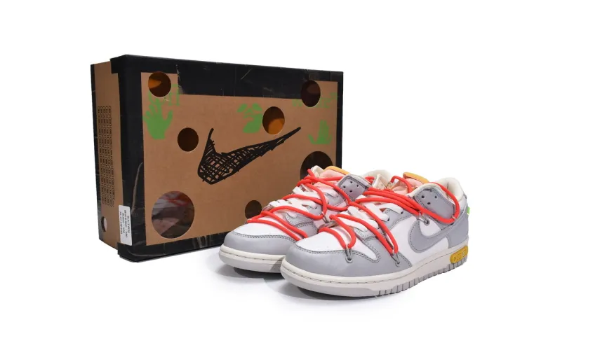 Bstsneaker- OFF WHITE x Nike Dunk SB Low The 50 NO.6 DM1602-110 
