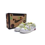  OFF WHITE x Nike Dunk SB Low The 50 NO.8 DM1602-106 