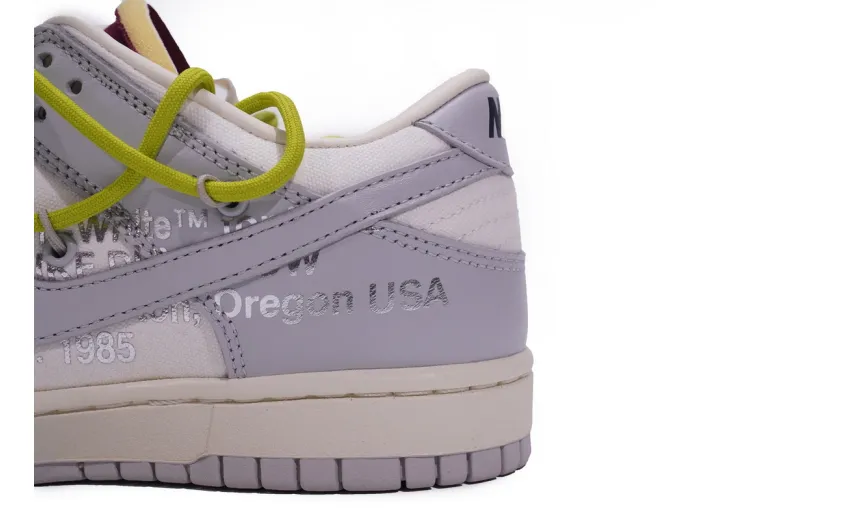 Bstsneaker- OFF WHITE x Nike Dunk SB Low The 50 NO.8 DM1602-106 