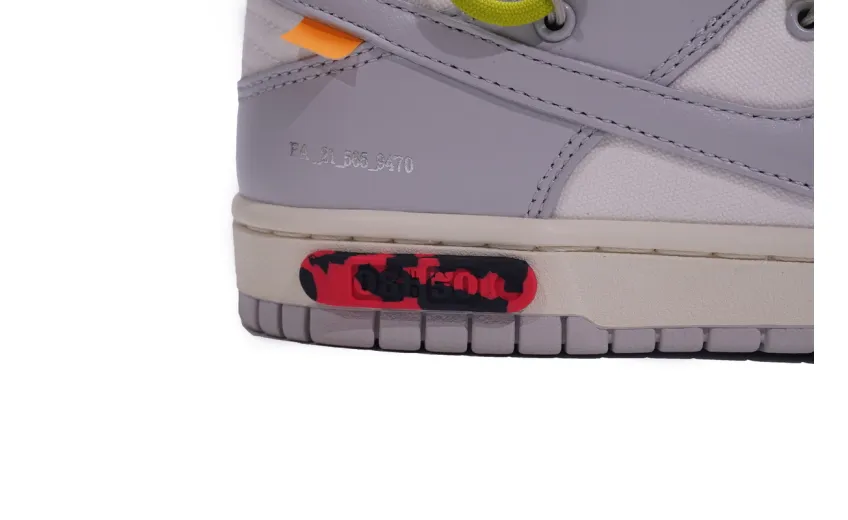 Bstsneaker- OFF WHITE x Nike Dunk SB Low The 50 NO.8 DM1602-106 