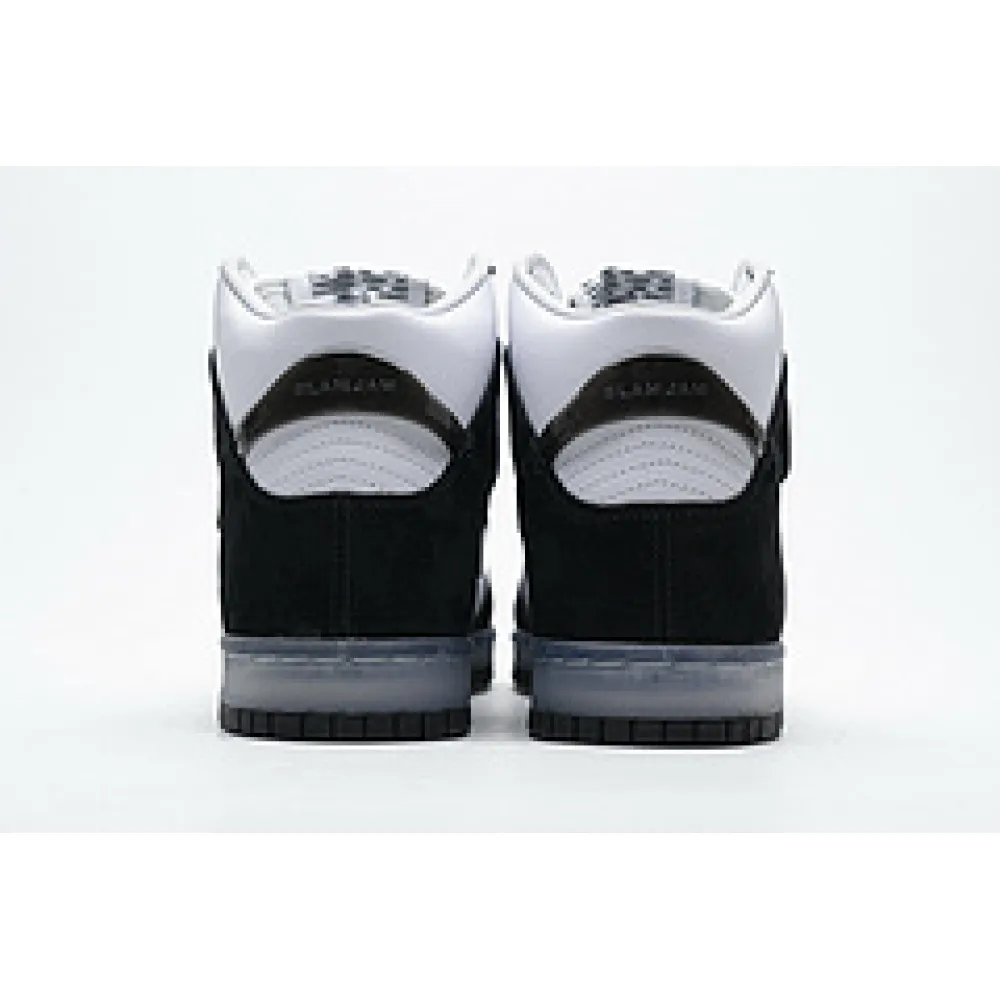 Bstsneaker- Slam Jam x Nike SB Dunk High “Black White” DA1639-101 