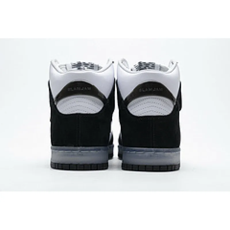 Bstsneaker- Slam Jam x Nike SB Dunk High “Black White” DA1639-101 