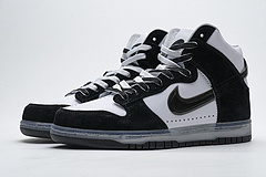 Bstsneaker- Slam Jam x Nike SB Dunk High “Black White” DA1639-101 
