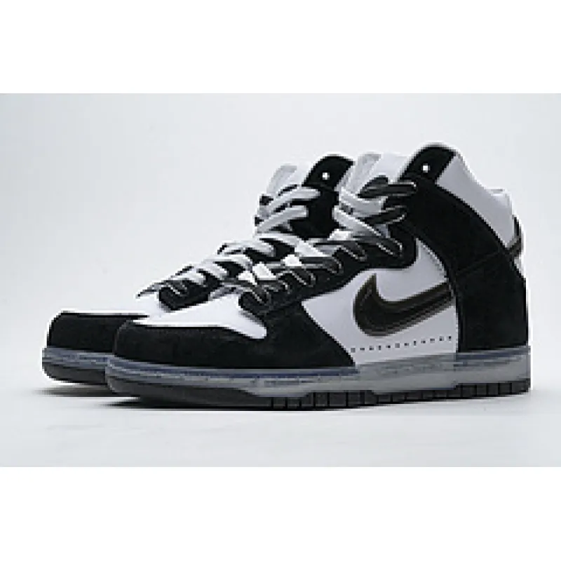 Bstsneaker- Slam Jam x Nike SB Dunk High “Black White” DA1639-101 