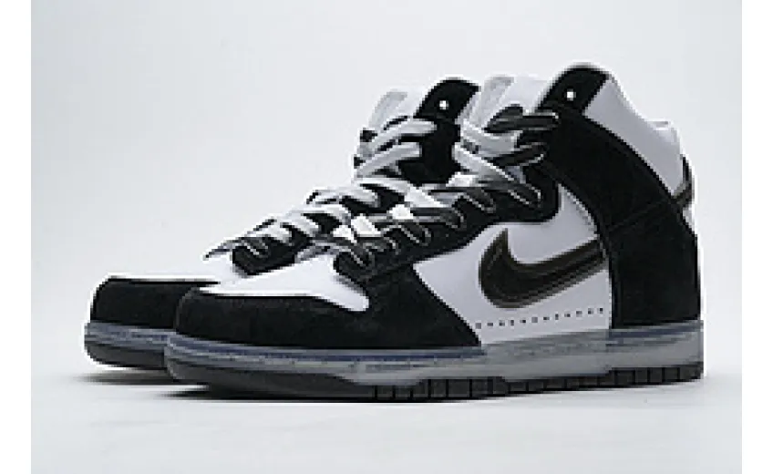 Bstsneaker- Slam Jam x Nike SB Dunk High “Black White” DA1639-101 