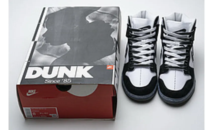 Bstsneaker- Slam Jam x Nike SB Dunk High “Black White” DA1639-101 