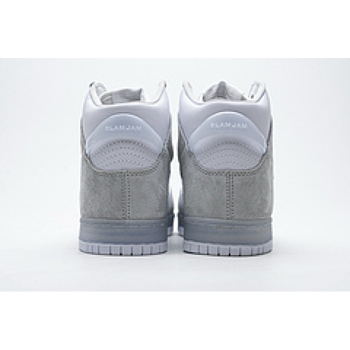  Slam Jam x Nike SB Dunk High “White Platinum” DA1639-100  