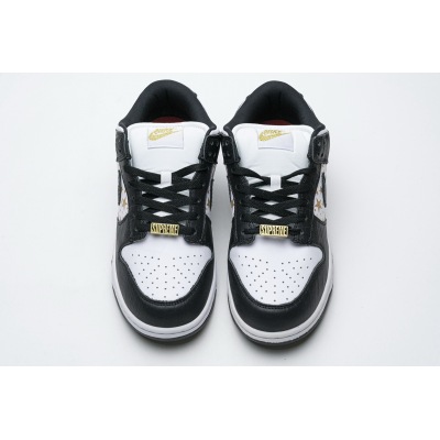 Bstsneaker- Supreme x Nike SB Dunk Low &quot;Black Stars” DH3228-102  02