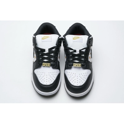 Bstsneaker- Supreme x Nike SB Dunk Low "Black Stars” DH3228-102  02