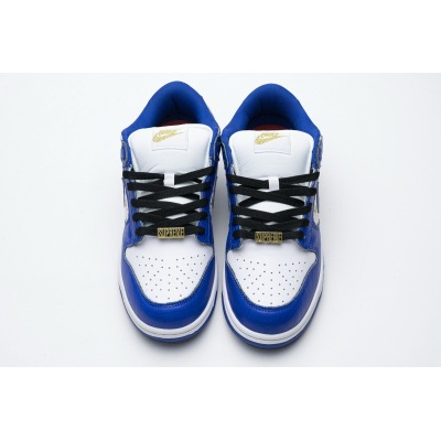 Bstsneaker- Supreme x Nike SB Dunk Low &quot;Blue Stars” DH3228-100   02