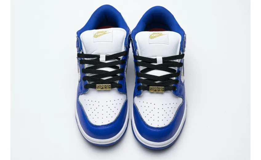 Bstsneaker- Supreme x Nike SB Dunk Low &quot;Blue Stars” DH3228-100  